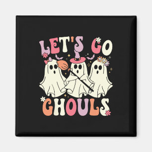 レッツゴーグルハロウィーン幽霊衣装レトロGroo マグネット