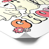 レッツゴーグルハロウィーン幽霊 ポスター (角)