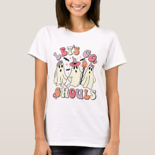 レッツゴーグルハロウィーン幽霊 Tシャツ