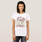 レッツゴーグルハロウィーン幽霊 Tシャツ (正面フル)