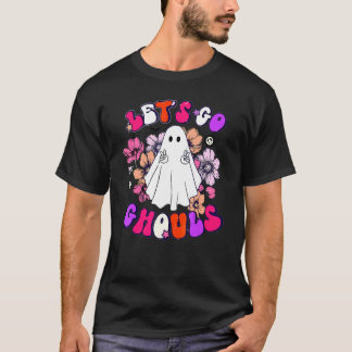 レッツゴーグールズ レトロハロウィン バチェラーette ブライド tシャツ