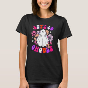 レッツゴーグールズ レトロハロウィン バチェラーette ブライド tシャツ