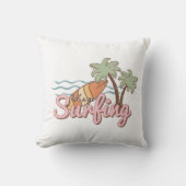 レッツゴーサーフィンサマーサーフボード クッション (正面)