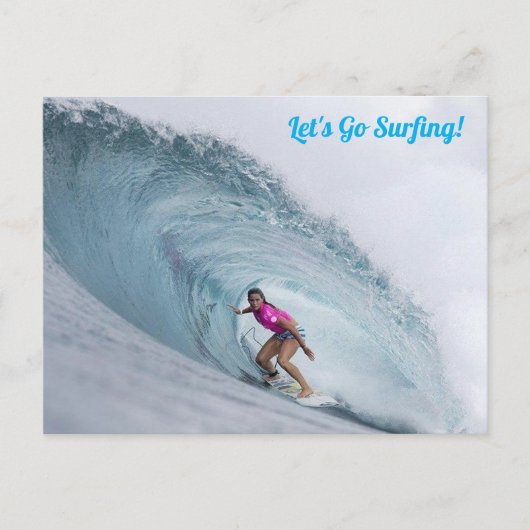 レッツゴーサーフィン ポストカード (正面)