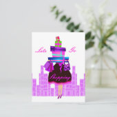 レッツゴーショッピング ポストカード (スタンド正面)