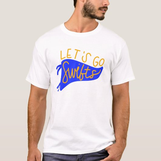 レッツゴースウィフツ Tシャツ (正面)