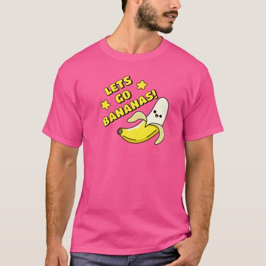 レッツゴーバナナ！ Tシャツ (正面)