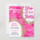 レッツゴーパーティーレトロアクセサリーブライトピンク (正面)