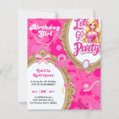 レッツゴーパーティーレトロアクセサリーブライトピンク (正面)