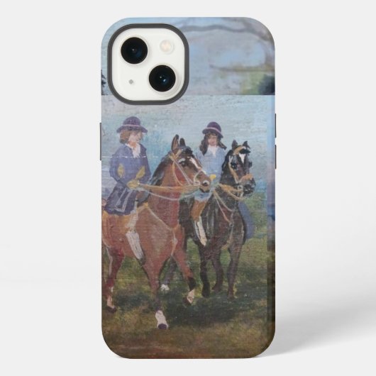 レッツゴーフォックス狩り iPhoneケース (裏面)