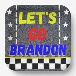 レッツゴーブランドン紙プレート ペーパープレート