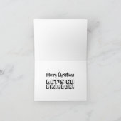 レッツゴーブランドン！ クリスマスカード カード (内部)