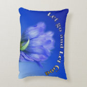 レッツゴーレゴジェントアンフラワー感動的引用文 アクセントクッション (裏面(縦))