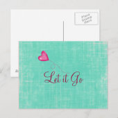 レッツゴー引用文 ポストカード (正面/裏面)