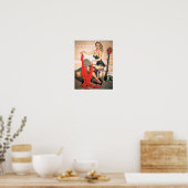 レッツゴー狩り-ヴィンテージのピンアップアート ポスター (キッチン)