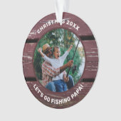 レッツゴー素朴魚釣りグランドパフォトオーナメント オーナメント (正面)