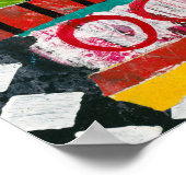 レッツゴー踊りポスターウォールアート ポスター (角)