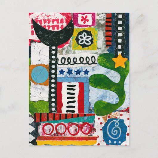 レッツゴー踊り葉書 ポストカード (正面)