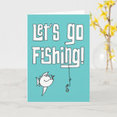 レッツゴー魚釣り(あなたが色を付ける!) カード (黄色い花)