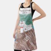 「レッツゴー魚釣り」 エプロン (インサイチュ)