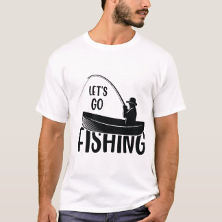レッツゴー魚釣り Tシャツ