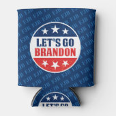 レッツゴーBrandonアンチジョーバイデン氏プロトランプ2024 缶クーラー (正面)