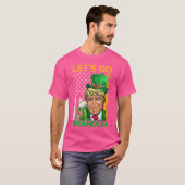 レッツゴーBrandon 2022セントパトリックの日トランプビールA Tシャツ (正面フル)