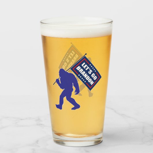 レッツゴーBrandon Bigfoot タンブラーグラス (ドリンク正面)