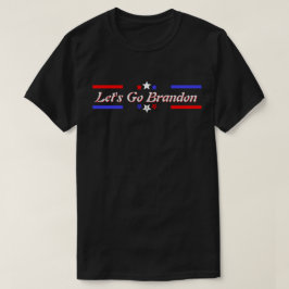 レッツゴーBrandon FJB赤白青スターズDk Tシャツ