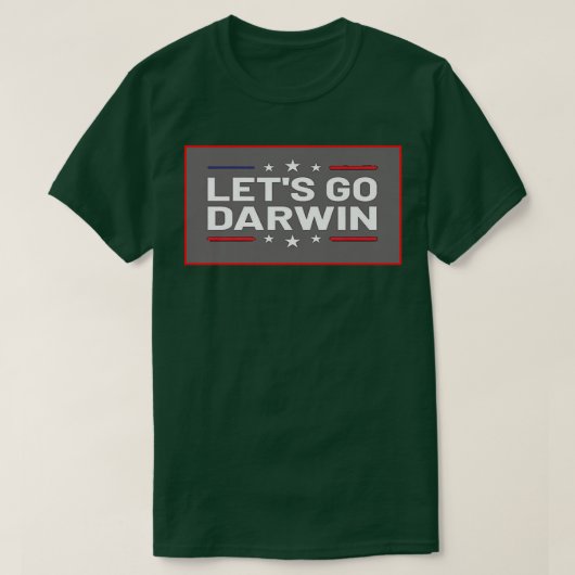 レッツゴーDarwin Premium Tシャツ (デザイン正面)