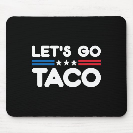 レッツゴーTaco10 マウスパッド (正面)