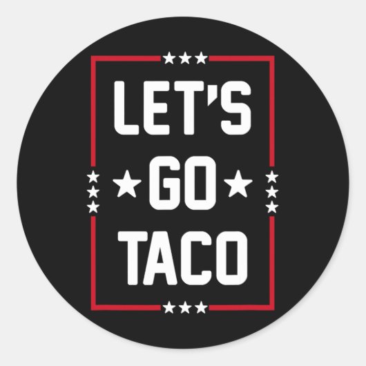 レッツゴーTaco4 ラウンドシール (正面)
