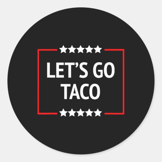 レッツゴーTaco 11 ラウンドシール (正面)