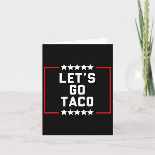 レッツゴーTaco 16 カード (正面)