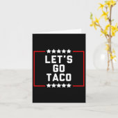 レッツゴーTaco 16 カード (黄色い花)