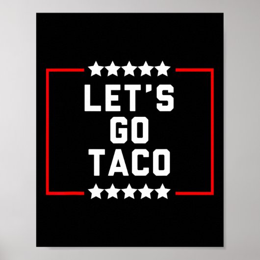 レッツゴーTaco 16 ポスター (正面)