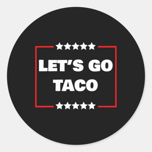 レッツゴーTaco 17 ラウンドシール (正面)