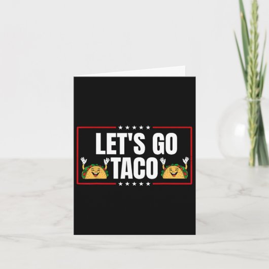 レッツゴーTaco 19 カード (正面)