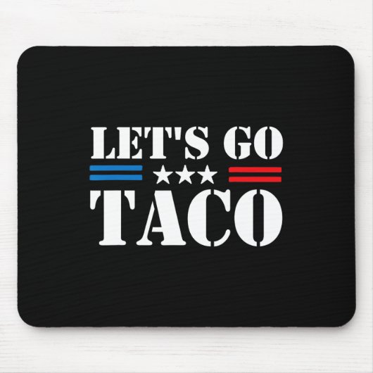 レッツゴーTaco 25 マウスパッド (正面)