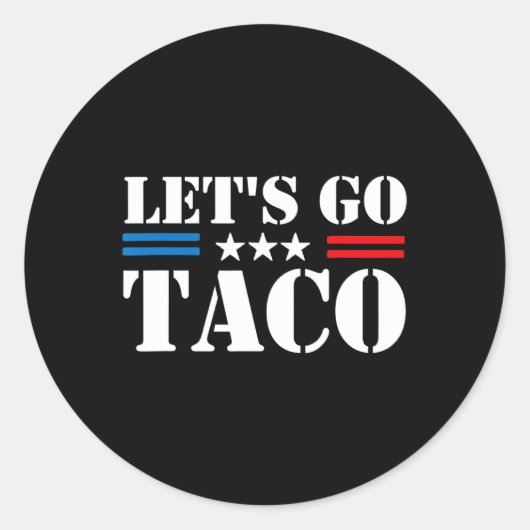 レッツゴーTaco 25 ラウンドシール (正面)