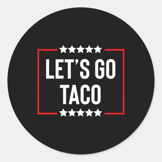 レッツゴーTaco 26 ラウンドシール (正面)