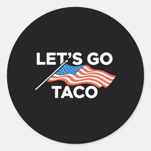 レッツゴーTaco 27 ラウンドシール (正面)