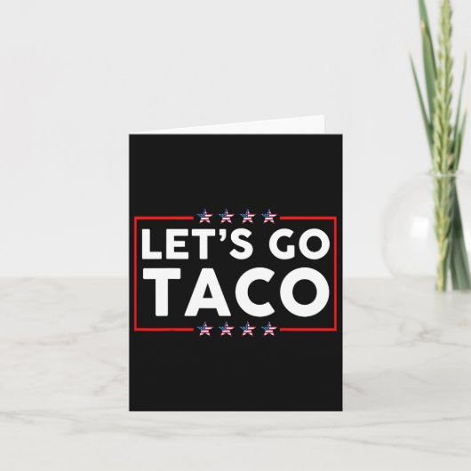 レッツゴーTaco 29 カード (正面)
