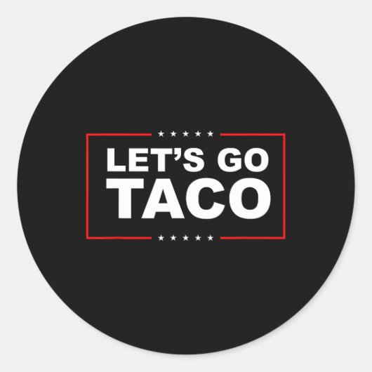 レッツゴーTaco 35 ラウンドシール (正面)