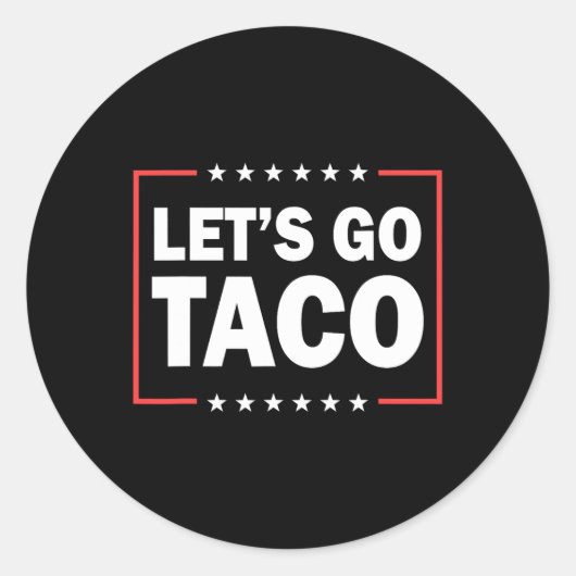 レッツゴーTaco 38 ラウンドシール (正面)