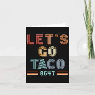 レッツゴーTaco 8647米国国旗86 47人女性7 カード