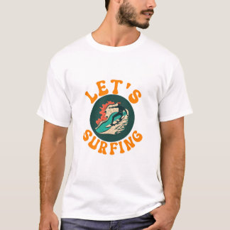 レッツサーフィンガイ Tシャツ