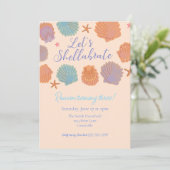 レッツシェラブレート子供の誕生日パーティの招待状 招待状 (スタンド正面)