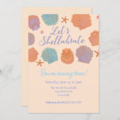 レッツシェラブレート子供の誕生日パーティの招待状 招待状 (正面/裏面)