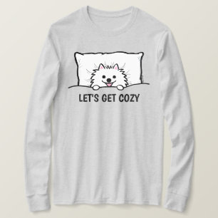 レッツジェットコージーアドワイルポメラニア犬ドッグタックイン Tシャツ